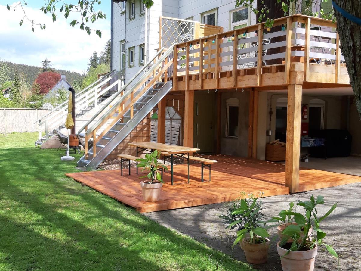 Das Okerhaus Vegetarische B&B Mit Halbpension Альтенау Екстер'єр фото